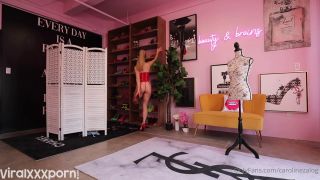 Hot Babes Caroline Zalog Caroline Zalog Teases All in Naughty Nude Pic Video-9