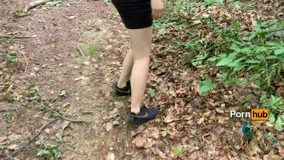 SpringbloomsCollege GF Gets a Big Creampie in a Forest - Leaking Cum All the Way Home