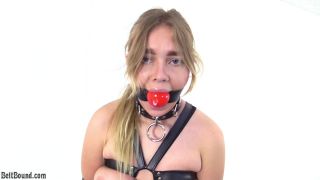 online adult clip 22 Denise - nipple clamps and reverse prayer - Belt Bound | bdsm | bdsm porn bdsm submissive porn-6