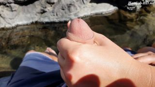 clip 40 Handjob in Nature – Miss Smith, feet fetish website on handjob porn -1