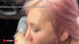 Fucked a stranger in the woods with a car. Sex in a car extreme in a public place-6