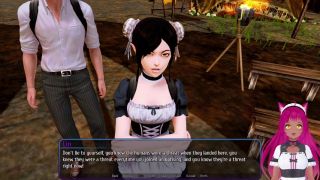 Cunnilingus VTuber LewdNeko Plays Harem Hotel Part 47-8