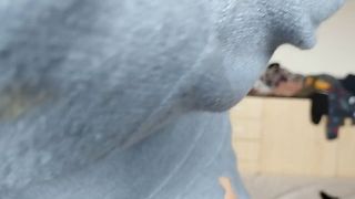 PinkyMadame - Amateur wife has fun trying on clothes and tearing them off.-5