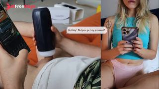 [GetFreeDays.com] MADE YOU CUM  Long distance ORGASM  SVAKOM Flashlight ft LaraJuicy Adult Film November 2022-2