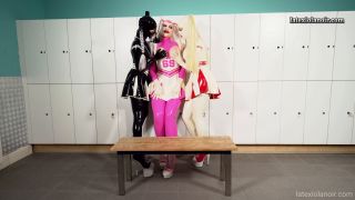 adult video clip 16 indica fetish fetish porn | Lola Noir - Latex Cheerleader Spit Roast - FullHD 1080p | fetish-2