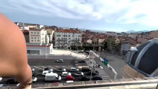 Maevaa Sinaloa - Public Swinger Sex On The Terrace In City Full HD - Swingers-4
