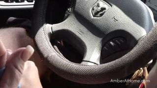 Amberathome com Car Handjob-7