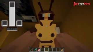 [GetFreeDays.com] A naughty dragon sucking me, and eating a bees ass in Minecraft while I fuck a kwaii Adult Video May 2023-9