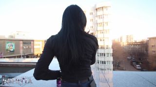Humiliation on the balcony POV - Smoking-8