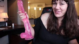 Worship My Long Pink Cock Strapon!-8