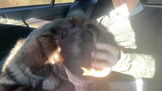 Stepmom In A Fur Coat Sucked Her Stepson In The Back Seat Of A Car 1080p-5