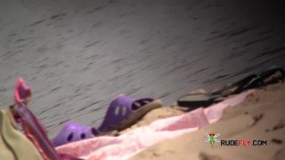 Nude Beach - Hot Young Party girl Gangbang 2 nudism -9