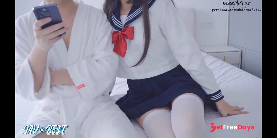 [JAV.Best] Se7enSeas - Pure little cutie sailor suit pink pussy fucked MeeHuTao