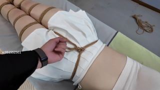 一绳所爱 按摩床上的昭月_edit (Japanese porn)-2