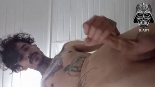 Brazilian Gozar no quintal com pessoas passando-2