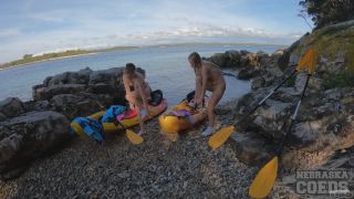    teen Kristina, Mira D - Nude Kayaking And Hiking Naked Outdoors On A Deserted Adriatic Island With Mira And Kristina - Naked  teen-9