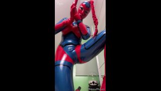 FetiliciousFans SiteRipPt 2Space Agent Catsuit-6