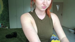 Red Fox - Gorgeous redhead enjoys herself in a solo scene-9