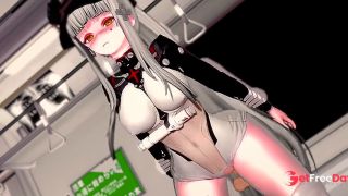 Girls Frontline 2 - Klukai calms her stress before a battle-0