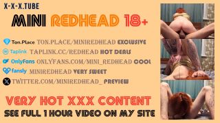 Fucked The Redhead In All Positions Until She Got Goosebumps Eng Sub  PornHub  MiniRedhead -9