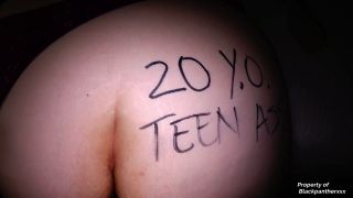 BlackpantherXXX - 20 Y.O. JUICY ASS TEEN- Part 1-0