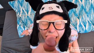 Spritz auf Brillengesicht Amateur Sarah Sky FullHD 1080P MDH-9