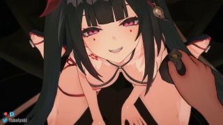 Cartoon Black Swan x Sparkle Black Heaven x Fireworks  Idol-1