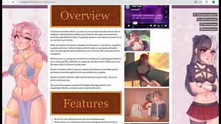 Anal Gape HAREM In Another World  HENTAI Game  Ep.28 BDSM maid SPANKING and ANAL GAPE -9
