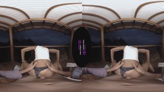 Alice Marques / Brazilian Summer Camp (08 Nov 2018) [Oculus Rift, Vive, GO, Samsung Gear VR] [2432p / VR] VirtualRealTrans, nylon fetish on fetish porn -2