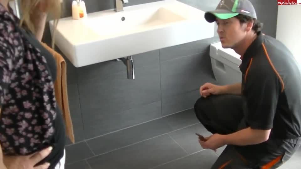 [GetFreeDays.com] The Plumber Makes Fisting A Horny German Milf gay fisting gif