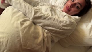  Sleeping    Sleeping Teddy Tarantino - Took my step daughter on vacation and got a single bed on purpose feat SISI ROSE - Pov-2
