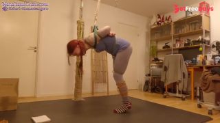 [GetFreeDays.com] Girl in tiptoe rope bondage predicament - Semenawa girigiri Sex Clip July 2023-3