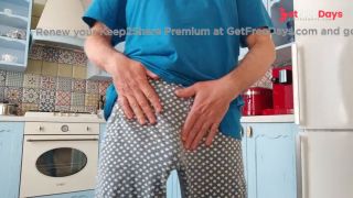 Masturbating during breakfast-1