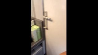 Tight teen brunette fcuked in train toilet - MILF-7