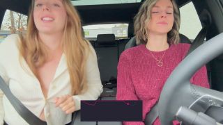 540706 Serenity Cox and Nadia Foxx take on another drive thru with the lushs on full blast.-7