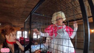 Ava Von Medisin, Mistress Inka - Caged And Humiliated Sissy - SissyManor (HD 2021)-0