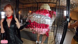 Ava Von Medisin, Mistress Inka - Caged And Humiliated Sissy - SissyManor (HD 2021)-2