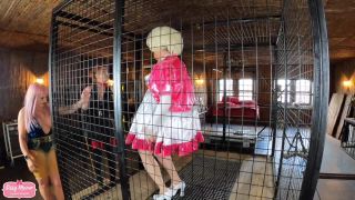 Ava Von Medisin, Mistress Inka - Caged And Humiliated Sissy - SissyManor (HD 2021)-3