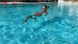 [GetFreeDays.com] Monika Fox Poses In Pink Bikini And Swims In Pool Surrounded By Skyscrapers Adult Stream April 2023-4