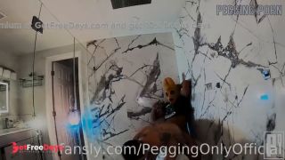 [Pegging.Porn] peggingonly - Sexy Tattooed Brunette Get Wet In The Shower-7