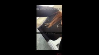 Ex boyfriend snaps his taken ex girlfriend on Snapchat and cums inside her after the gym-2
