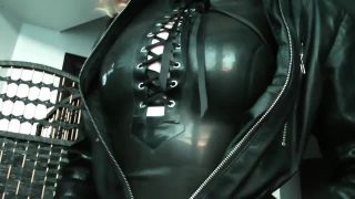 free video 8 Goddess Celine - Wank For Leather Darkness on fetish porn water fetish-4