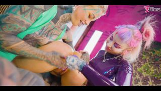 Anuskatzz, Morea Black, Kellie Panther - Anuskatzz Dominates with Friend - Teen-0