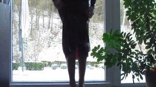 7109 Business coffee1 choc latex inch highheels-8