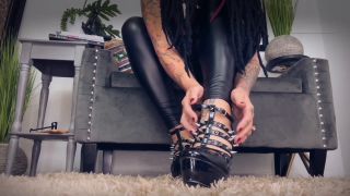 free porn video 12 femdom dungeon MistressRavenFD – 30 SHOES IN 30 DAYS – DAY 11, feet on fetish porn-4