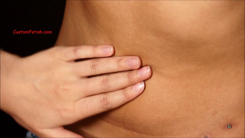 Custom Fetish - Dahlia is Belly Button Tormented - Fetish
