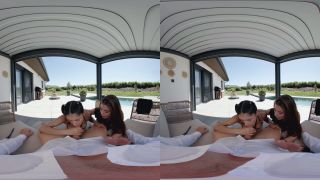 Explore Exotic Passion with Carolina and Little Caprice in U-1
