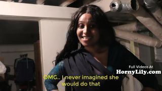 [Amateur] Bored Indian Housewife begs for threesome roleplay Hindi (English subtitle)-3