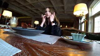 Anny Walker Sex Date In a Restaurant With A Beautiful Ex-Girlfriend (Amateur porn)-1