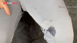 Huge cock cum in pants-6